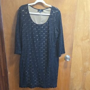 Ronni Nicole Black Dress 16